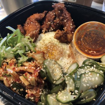 Bao - Chicken Bibimbap ($14): nice despite the price! - Korean Near Me - Victoria, British Columbia