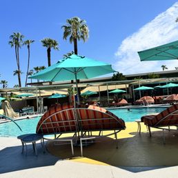 Hotel pool area Hotel pool area