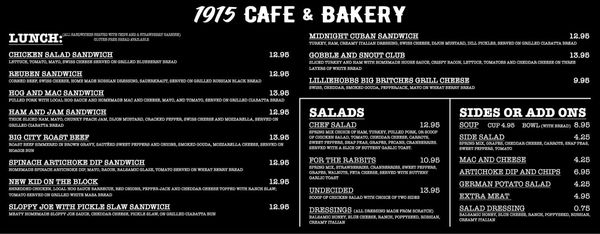 1915 Cafe & Bakery by null