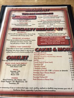 Menu photo 2 Topsy's Cafe Concordia, MO Menu photo 2 Topsy's Cafe Concordia, MO