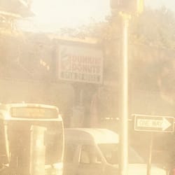 Dunkin' - This is how the world looks to me before my morning coffee. You know what I'm talking about.