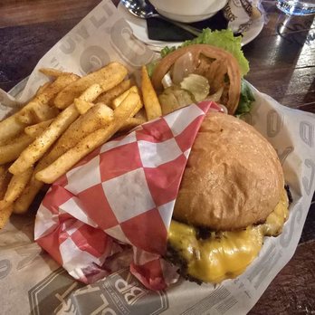 Blast and Brew - Smash Burger with steak fries - flavorful! - Beer Bar Near Me - Atascadero, California Blast and Brew - Smash Burger with steak fries - flavorful! - Beer Bar Near Me - Atascadero, California