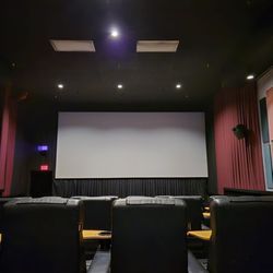 Cinema Cafe - View from theater 1 back row