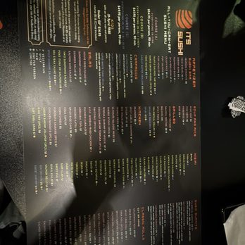 Its Sushi - Menu! - Sushi Bars Near Me - Sacramento, California