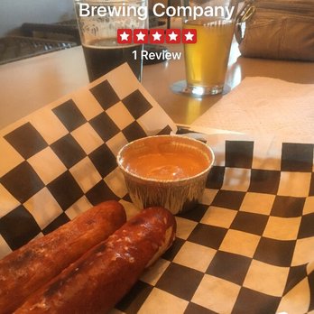 Yellow Sun Brewing - Pretzel Breadsticks and warm beer cheese! - Brewpubs Near Me - Rutherfordton, North Carolina