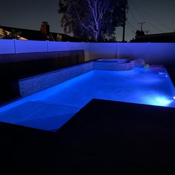 Naturescape Pools - Nighttime - Pool & Hot Tub Service Near Me - Perris, California