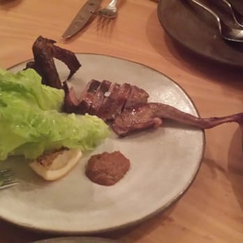 The Progress - Squab flicking us off haha - New American Near Me - San Francisco, California
