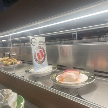 Sakai Sushi Train and Grill - Sushi plate. - Conveyor Belt Sushi Near Me - Bellevue, Nebraska