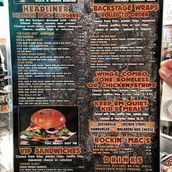 Rock & Wings - Menu - Side 2 - Sports Bars Near Me - Bakersfield, California Rock & Wings - Menu - Side 2 - Sports Bars Near Me - Bakersfield, California
