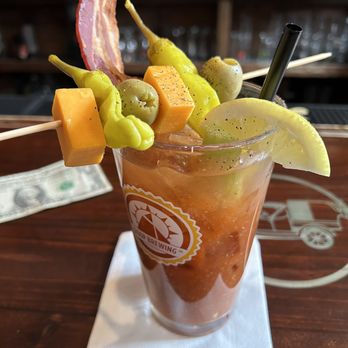 Bootlegger's On Broadway - a bloody drink - New American Near Me - Troy, New York Bootlegger's On Broadway - a bloody drink - New American Near Me - Troy, New York