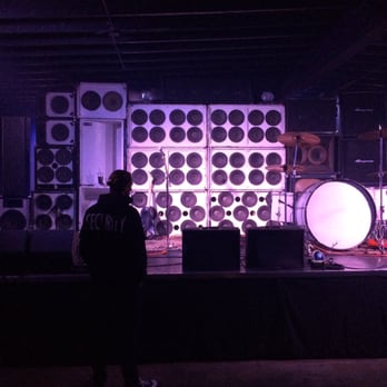 Brick By Brick - Jucifer's wall of sound setup on Brick by Brick stage. - Music Venues Near Me - San Diego, California Brick By Brick - Jucifer's wall of sound setup on Brick by Brick stage. - Music Venues Near Me - San Diego, California
