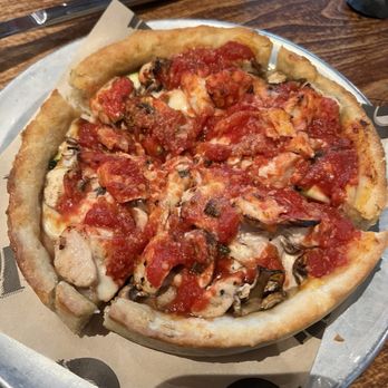 Chicago Fire - Personal Deep Dish Pizza - Pizza Near Me - Sacramento, California Chicago Fire - Personal Deep Dish Pizza - Pizza Near Me - Sacramento, California