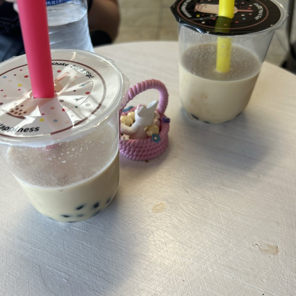 Banana milk teas Banana milk teas
