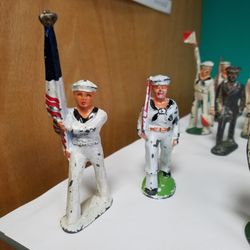 Chippewa Falls Museum of Industry & Technology - WWI Barclay lead toy soldier, as seen in the William Sather Collection exhibit