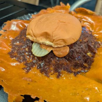 Emerald Mallard - Skirt Cheese Smashed Burger - Burgers Near Me - Felton, California Emerald Mallard - Skirt Cheese Smashed Burger - Burgers Near Me - Felton, California