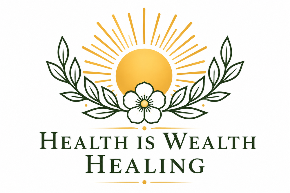 Health is Wealth Healing Logo