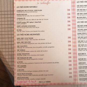 Les Volets Roses - First page of menu - Breakfast & Brunch Near Me - Bayeux, 14 Les Volets Roses - First page of menu - Breakfast & Brunch Near Me - Bayeux, 14