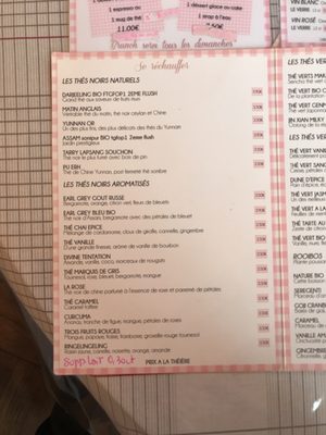 Menu photo 3 Les Volets Roses Bayeux, 14 Menu photo 3 Les Volets Roses Bayeux, 14