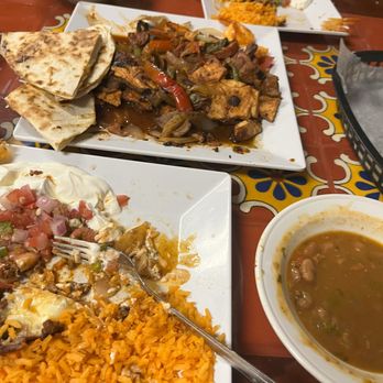 El Mexicano Grill & Cantina Midlothian - This was AFTER we had eaten our fill. We took the rest home and ate two more meals each from it. - Mexican Near Me - Midlothian, Texas