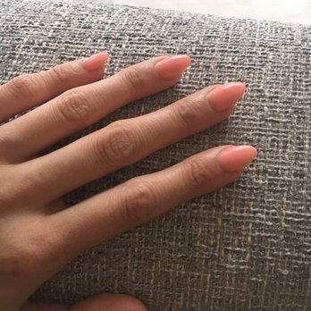 Aura Day Spa - SNS almond shaped mani - Day Spas Near Me - Arlington, Virginia Aura Day Spa - SNS almond shaped mani - Day Spas Near Me - Arlington, Virginia