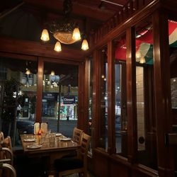 Just inside facing Castro St.