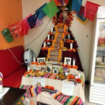 El Valle Restaurant - Dia de Muerto ofrenda - Tex-Mex Near Me - Amargosa Valley, Nevada