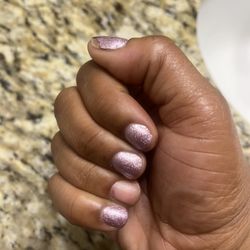 April Nails - Unfortunately my gel nail polish peeled off of 2 snails in less than 24 hours of my visit