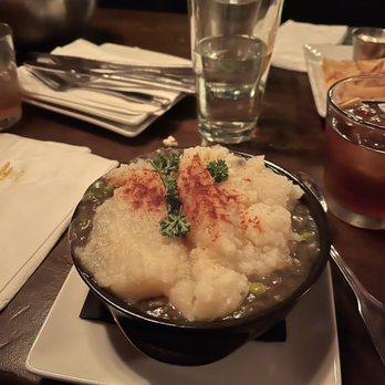 The Barrel Thief - Vegan version of Shepard's Pie. Good but would have been even better with some spice! Whisker's on Kittens cocktail just in sight... - Lounges Near Me - Seattle, Washington The Barrel Thief - Vegan version of Shepard's Pie. Good but would have been even better with some spice! Whisker's on Kittens cocktail just in sight... - Lounges Near Me - Seattle, Washington