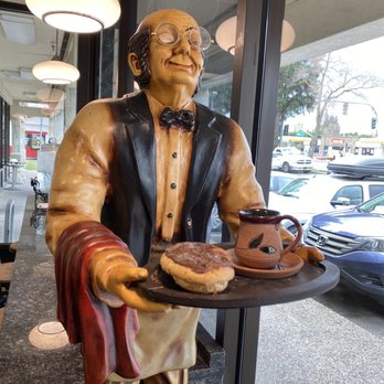Elite Bakery Cafe - A statue welcoming you in - Bakeries Near Me - Carmichael, California