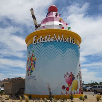EddieWorld - Eye-catching water tower and thermostat landmark. - Service Stations Near Me - Yermo, California