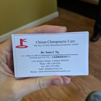 Chiron Chiropractic Care - Chiropractors Near Me - Cranston, Rhode Island