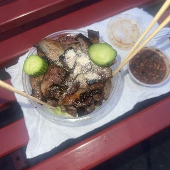 DS Night Market - yummy bbq get sauce on side. - Public Markets Near Me - Los Angeles, California DS Night Market - yummy bbq get sauce on side. - Public Markets Near Me - Los Angeles, California