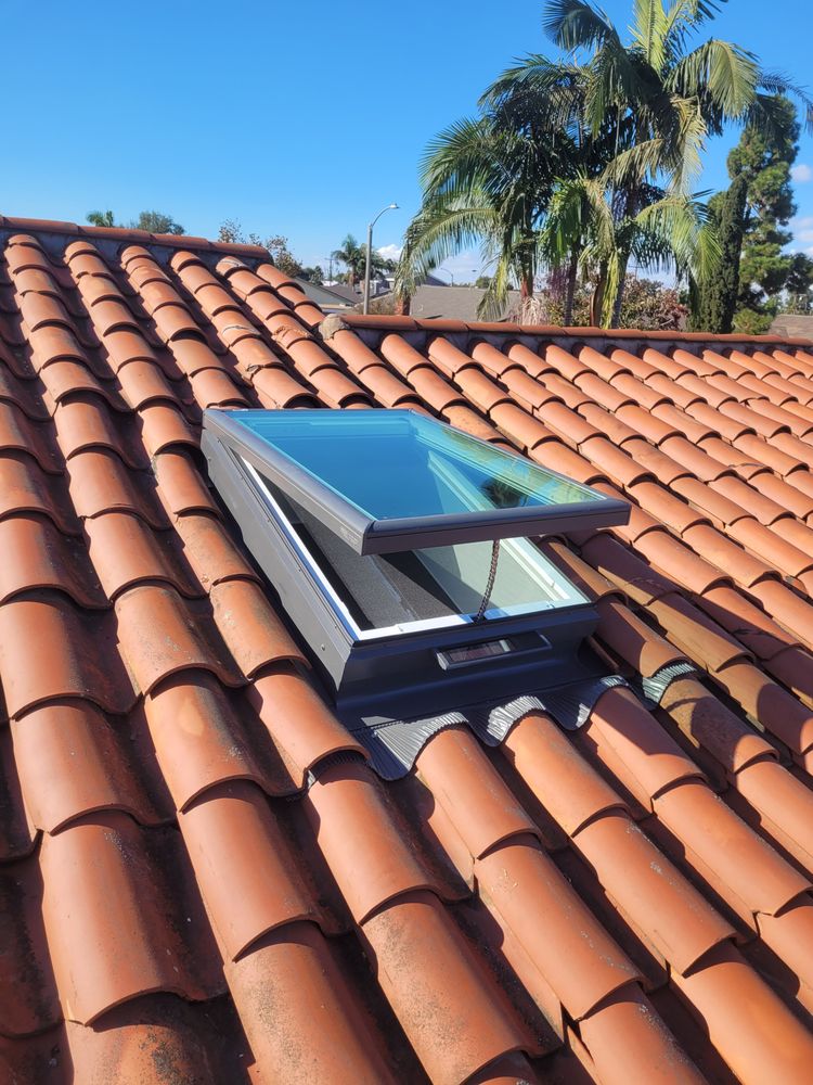Slide of Skylight Construction