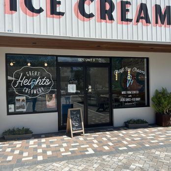Great Heights Creamery - The front of Great Heights Creamery - Ice Cream & Frozen Yogurt Near Me - Sarasota, Florida
