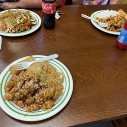 China Dragon - Chicken,fried rice,egg roll