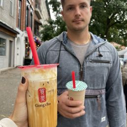 Brown Sugar Milk Tea and Pearl Milk Tea (a.k.a Bubble Tea) () Brown Sugar Milk Tea and Pearl Milk Tea (a.k.a Bubble Tea) ()
