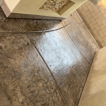 Dg Construction - Stained and stamped concrete - General Contractors Near Me