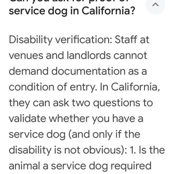 Rise and Dine - What to ask someone with a service animal. - Breakfast & Brunch Near Me - Chula Vista, California