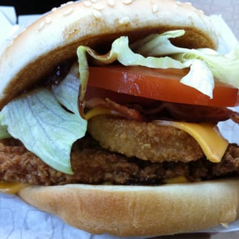 Jack in the Box - Outlaw Chicken Sandwich - Fast Food Near Me - Del Rey Oaks, California