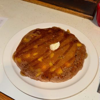 German Village Coffee Shop - Peach hotcake - Breakfast & Brunch Near Me - Columbus, Ohio German Village Coffee Shop - Peach hotcake - Breakfast & Brunch Near Me - Columbus, Ohio
