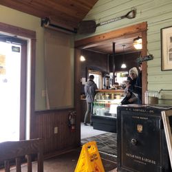 Coal Yard Cafe - This is the dining room facing the kitchen and serving area