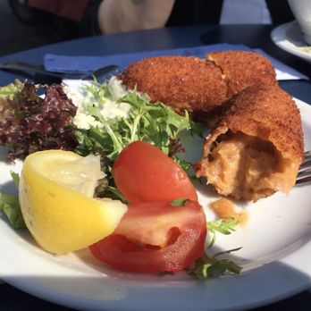Mer du Nord - Grey shrimp croquette - Seafood Near Me - Brussels, BRU Mer du Nord - Grey shrimp croquette - Seafood Near Me - Brussels, BRU