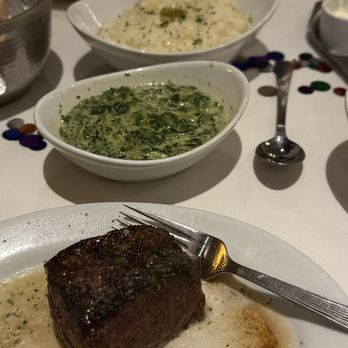 Ruth's Chris Steak House - FILET*, Creamed Spinach & GARLIC MASHED - Steakhouses Near Me - Fort Worth, Texas Ruth's Chris Steak House - FILET*, Creamed Spinach & GARLIC MASHED - Steakhouses Near Me - Fort Worth, Texas
