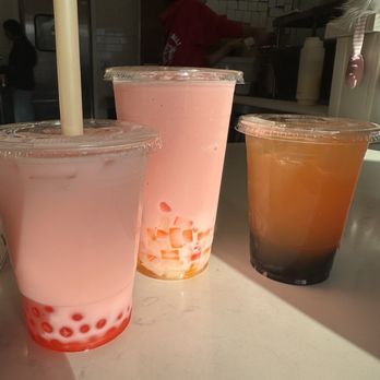 Tea Monks - Watermelon frutaro, watermelon smoothie and mango strawberry tea. - Bubble Tea Near Me - Carlsbad, California Tea Monks - Watermelon frutaro, watermelon smoothie and mango strawberry tea. - Bubble Tea Near Me - Carlsbad, California