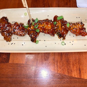 Kona Cafe - Glazed Chicken Wings - Sushi Bars Near Me - Lake Buena Vista, Florida