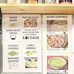 Taqueria Mi Casita - Menu
