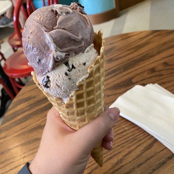 Sweet Cooie's - Waffle Cone with Space Jam and Cherrie Jubilee Ice Cream - Ice Cream & Frozen Yogurt Near Me - Denver, Colorado Sweet Cooie's - Waffle Cone with Space Jam and Cherrie Jubilee Ice Cream - Ice Cream & Frozen Yogurt Near Me - Denver, Colorado