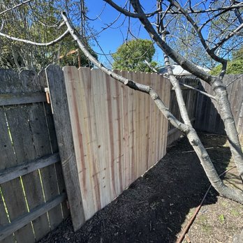 Barriga Landscaping - Repaired fence. - Landscaping Near Me