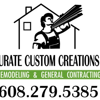 Accurate Custom Creations - a logo for a remodeling and general contracting company - General Contractors Near Me - Madison, Wisconsin Accurate Custom Creations - a logo for a remodeling and general contracting company - General Contractors Near Me - Madison, Wisconsin