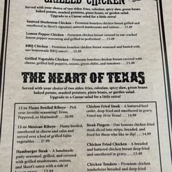 Skeet's Texas Grill - Let's try grilled vegetable chicken